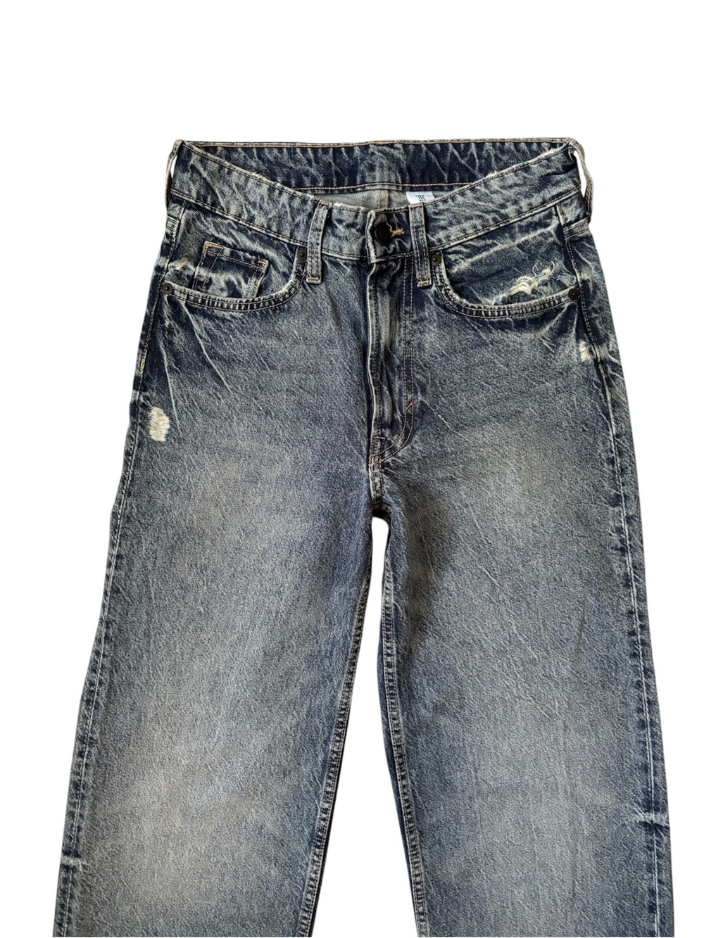 &DENIM H&M Baggy Wide-Leg Loose Fit Mid Waist Jeans - Picture 2 of 10